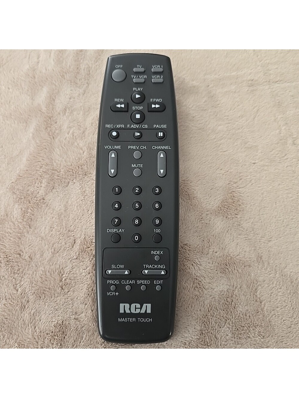 RCA Master Touch TV/VCR Remote Control 64043-0030-00